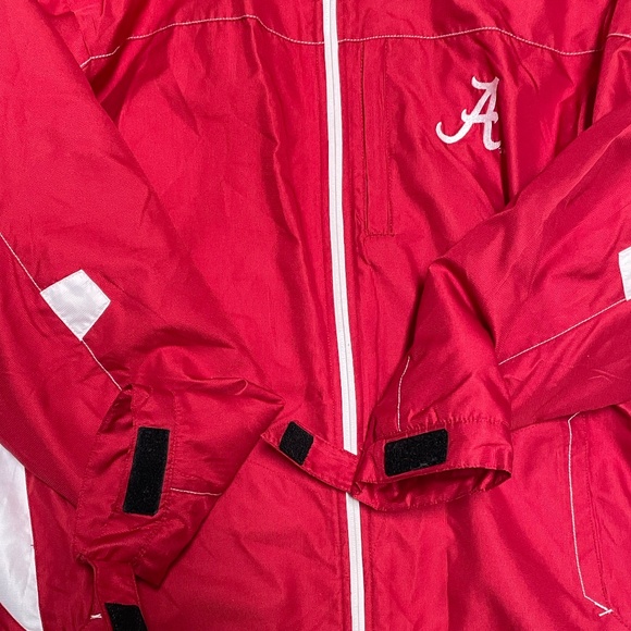 Youth Alabama Front Zip Up Fleece Lined Jacket with Hoodie Size XL 18/20 - Picture 7 of 14